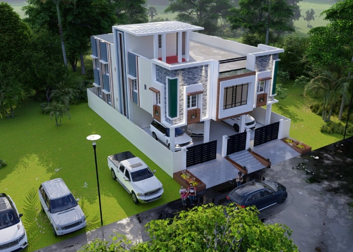 INDIVIDUAL DUPLEX HOUSE